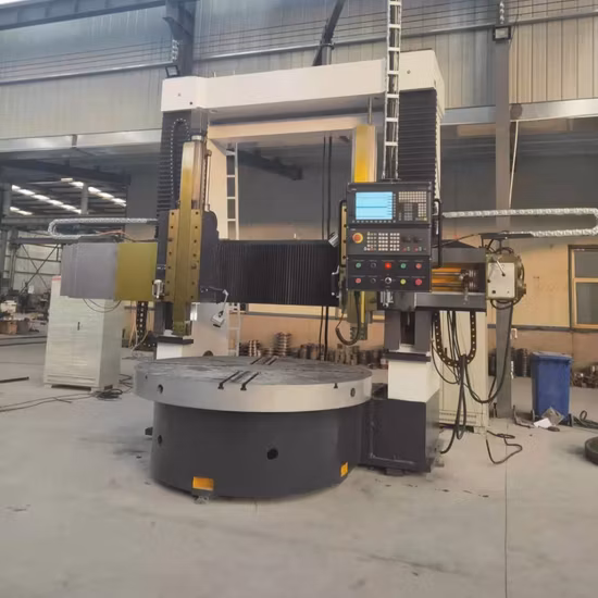 Fabricante de máquina de torno vertical nuevo, barato y resistente