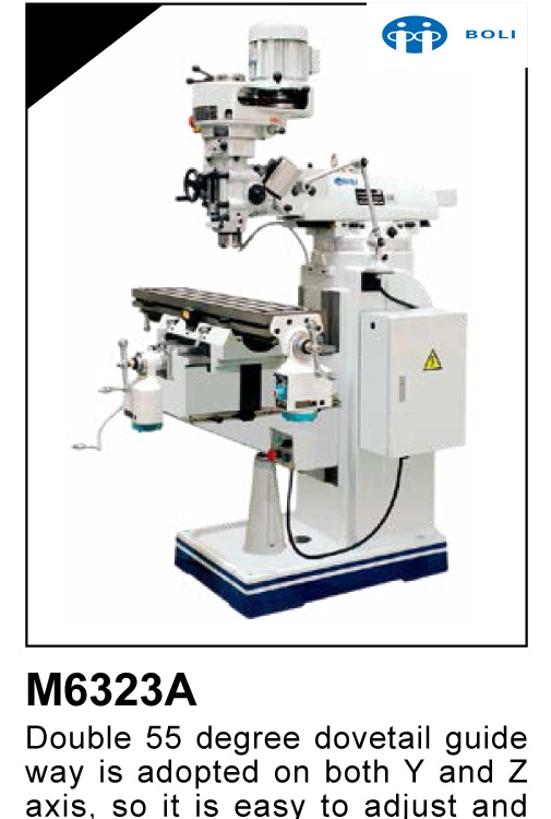 CNC Auto Metal Universal Horizontal and Vertical Turret Milling Machine