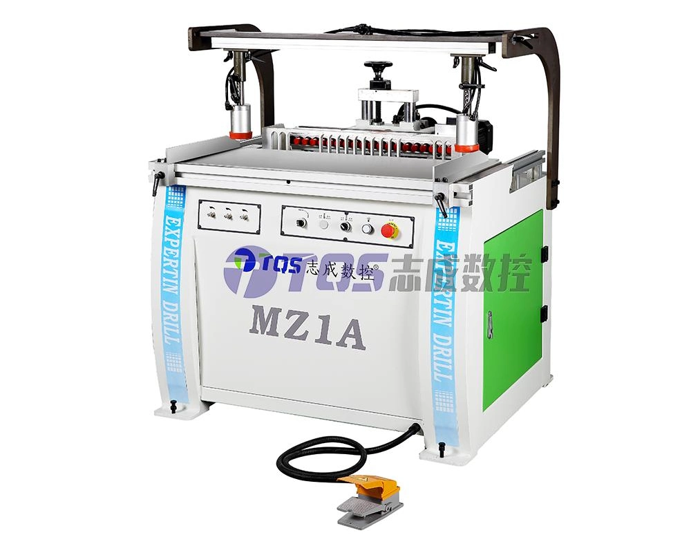 One Row Drilling Machine with Horizontal and Vertical Positions / Woodworking Machinery / Boring Machine / Power Tools