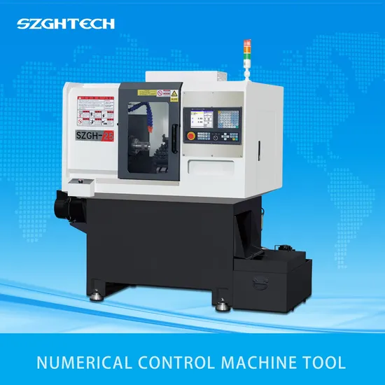 Tc40L Slant Bed CNC Lathe with Power Turret Turning and Milling Machine