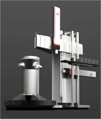 Ck53/Ckx53 Torno de torneado vertical móvil (fresado) de una sola columna/máquina personalizada