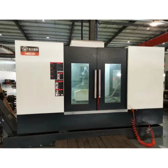 Centro de mecanizado horizontal CNC Hmc63 de inspección de precisión perfecta de alta rigidez de China