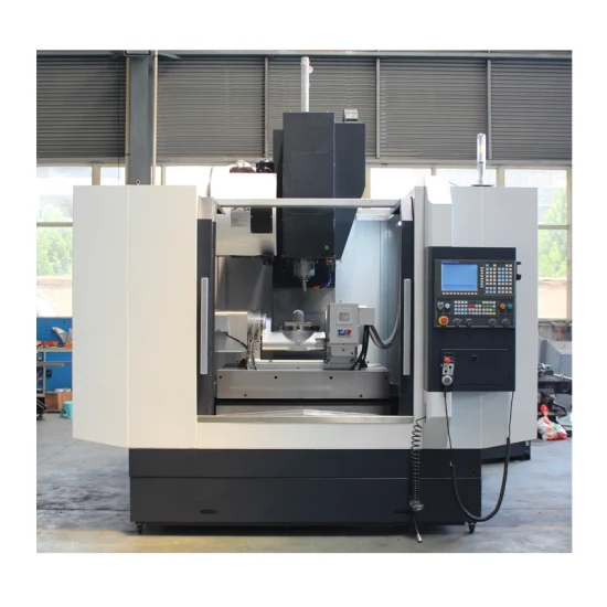 Vmc650 Vmc850 Centro de mecanizado CNC vertical Fresadora de metal horizontal Torno de fábrica