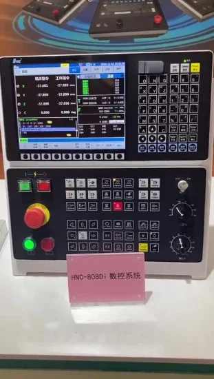 Hcnc Hnc-808di Ncuc Bus 400*200 Marco de aleación de aluminio con sistema de control numérico manual para máquina de torneado de torno