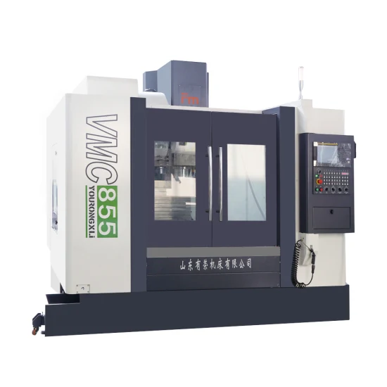 Siemens Fanuc Mitsubishi 3-Axis 4-Axis 5-Axis Fresadora CNC Centro de mecanizado Vmc para metal con certificado CE