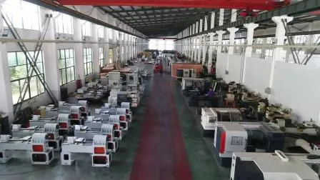 Máquina automática de torno de centro de torno de carne plana de torneado CNC horizontal de cama plana de alta precisión